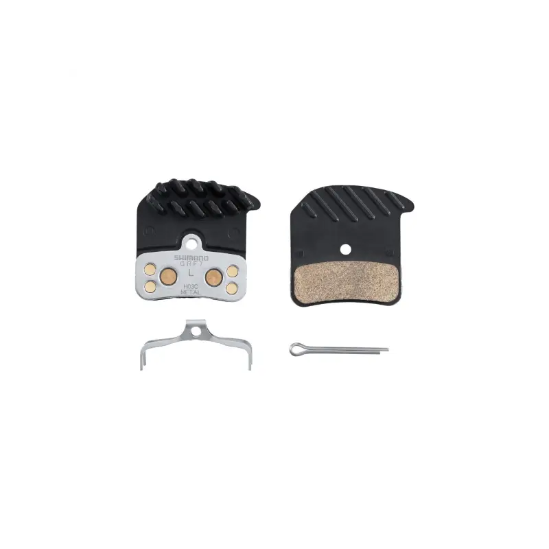 Pastillas Fd Saint M820-8020 Metal H03C Rf 4 Pist BR-M8120, BR-M7120, BR-M6120, BR-M8020 Shimano