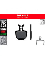 Pastillas Fd Std Formula Oro 18K-24K Galfer Galfer Bike