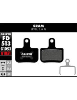 Pastillas Fd Std SRAM Level, T, Tl Galfer Galfer Bike