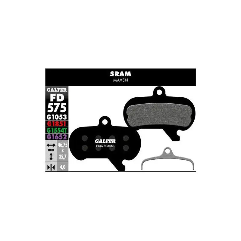 Pastillas Fd Std SRAM Maven 2024 Galfer Galfer Bike
