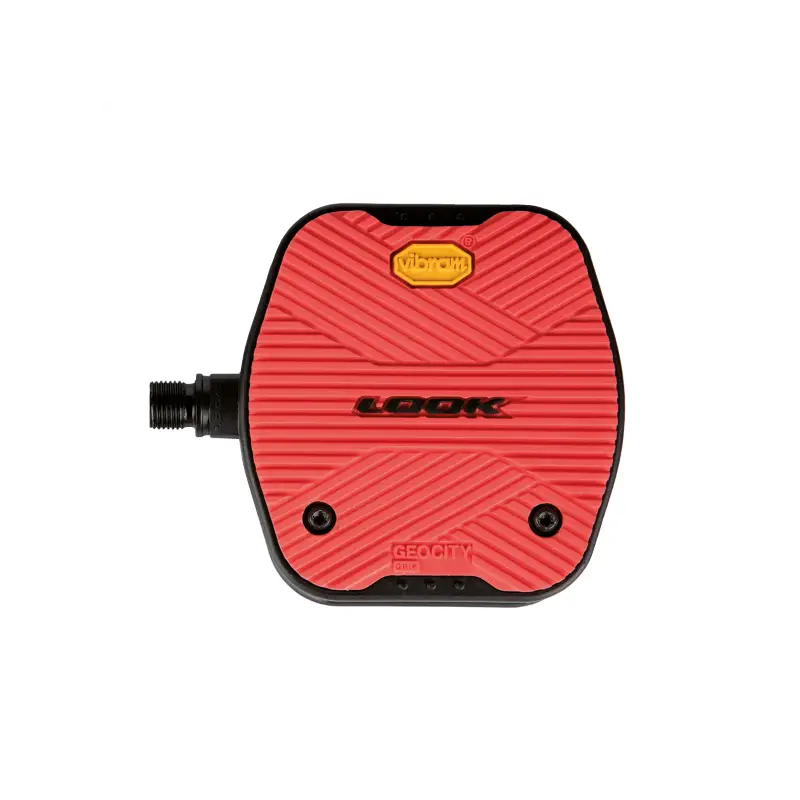 Pedales Look Geo City - Color: Rojo