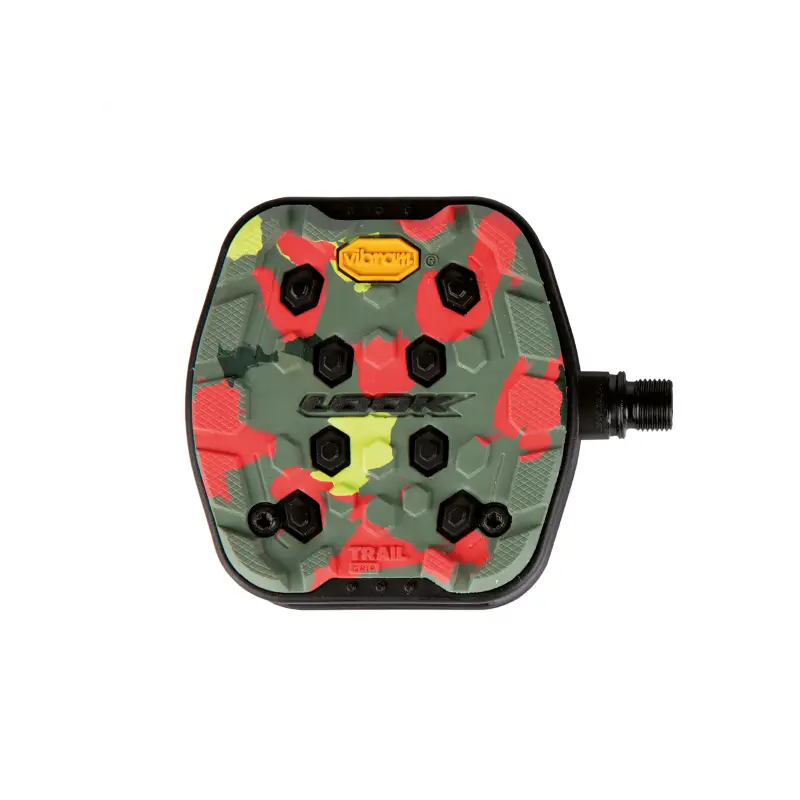 Pedales Look Trail Grip - Color: Camuflaje