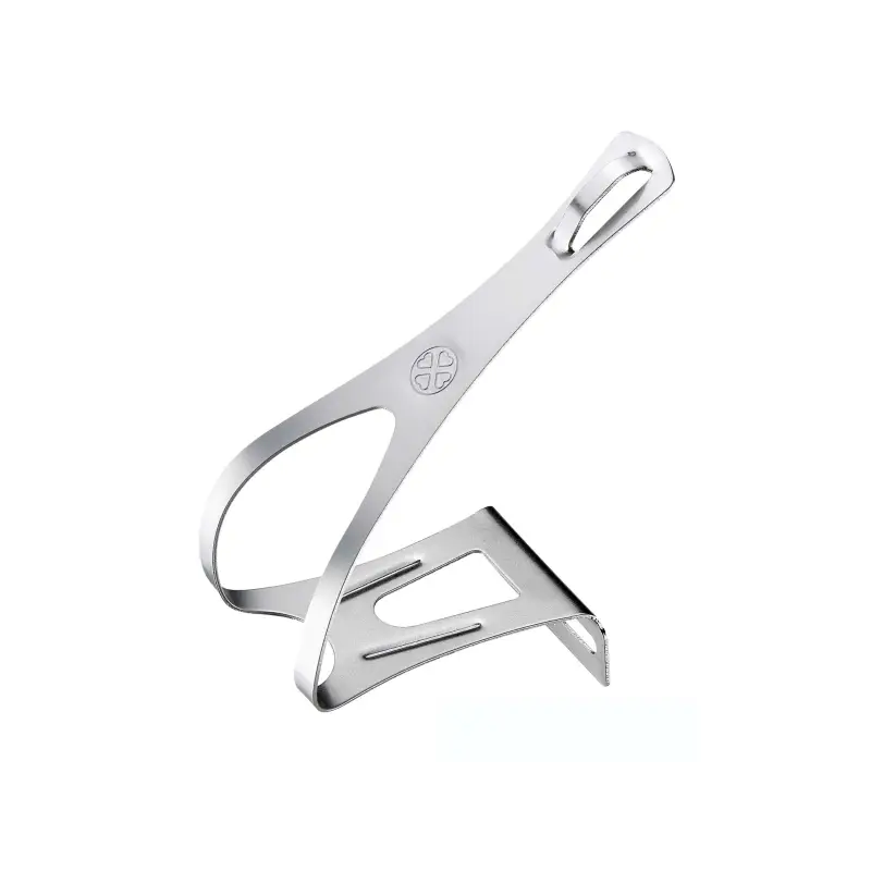 Pedales Wellgo Correas Calapies Fixed Retro Acero Cromado
