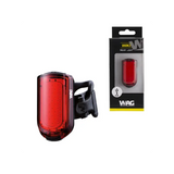 Piloto Trasero Wiki, 38 Cob, Led Roja, USB WAG