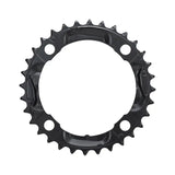 Plato Shimano FC-M590 32D 104 mm 4 Brazos Negro