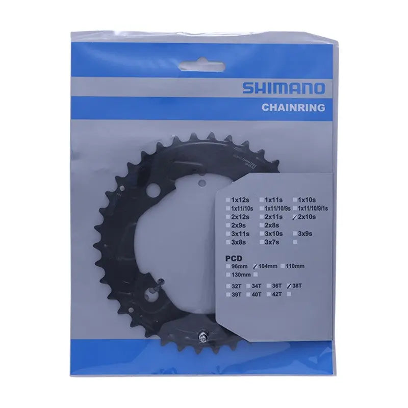 Plato Shimano FC-M617 38D 104 mm 4 Brazos