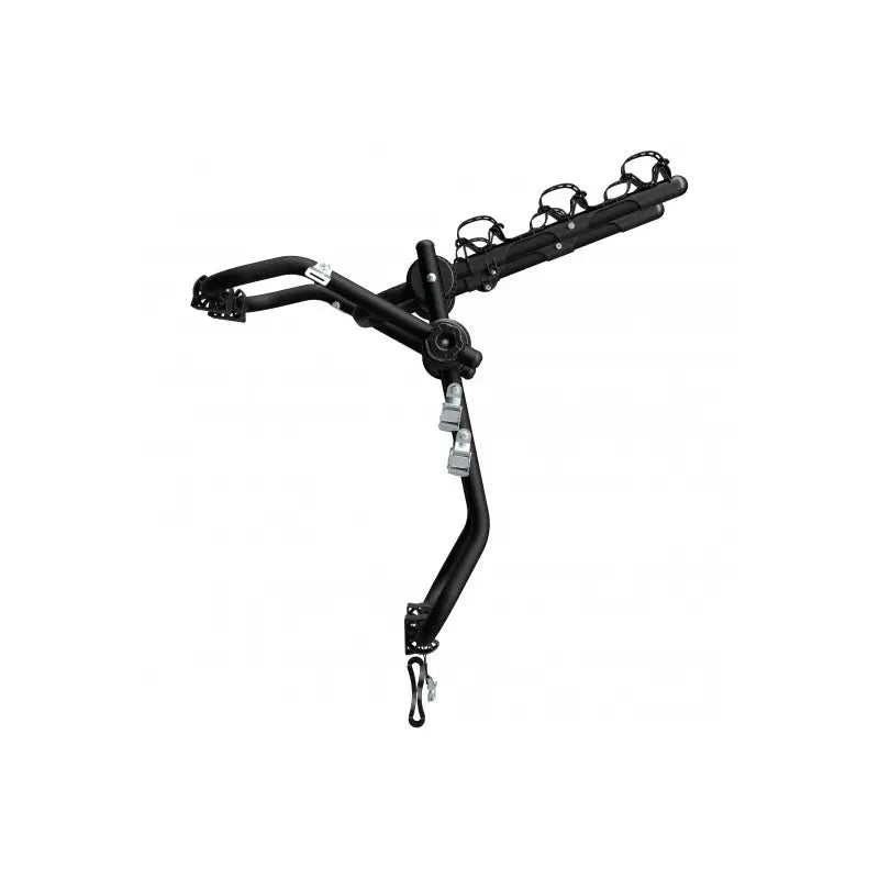Porta 3 Bicis Venezia Acero Coche C/spoiler Negro Peruzzo