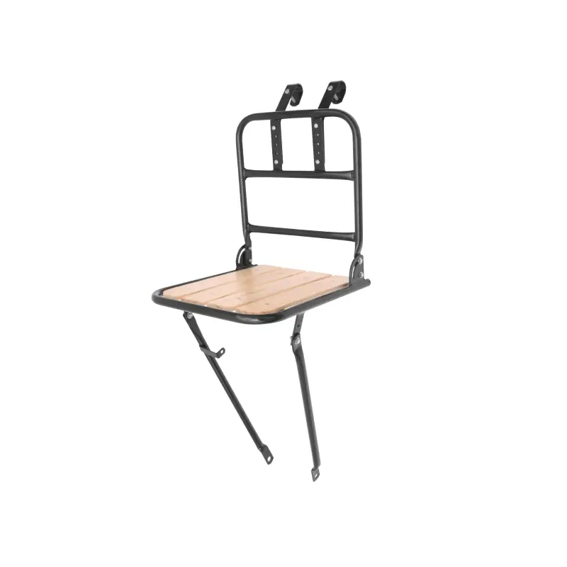 Portabultos Delantero 26-28" Plataforma Madera Easy