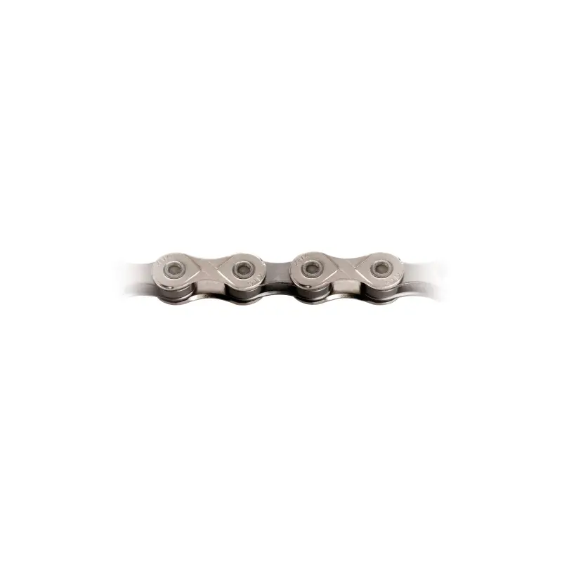 Rollo 50M Cadena KMC X11 11V Plata-negra + 40 Eslabones