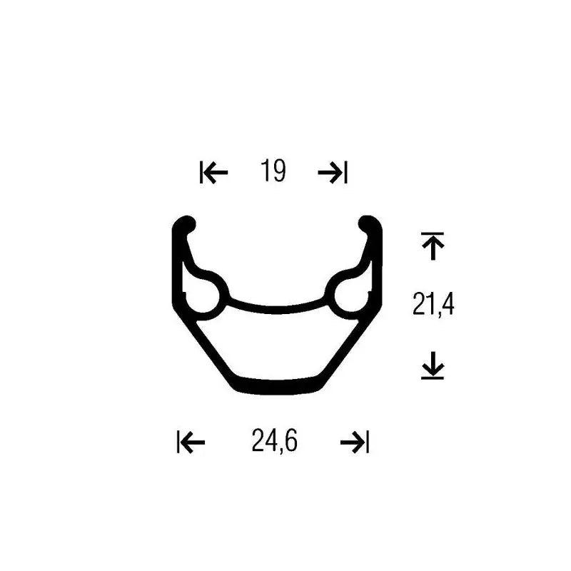 Rueda Delantera Gurpil XM-1 29" V-BRAKE