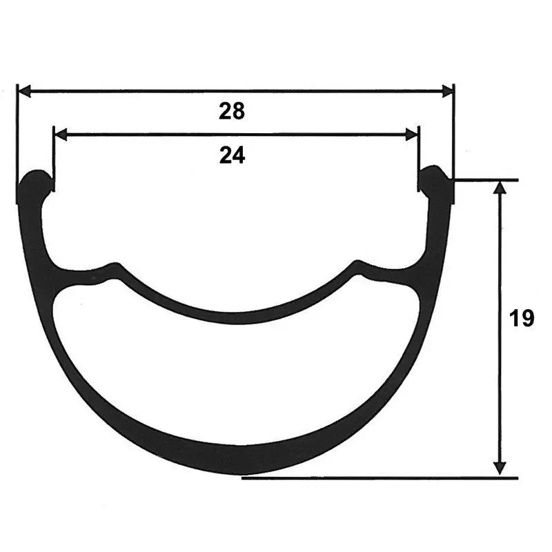 Rueda Trasera Gurpil Alpha 29" 6 Tornillos