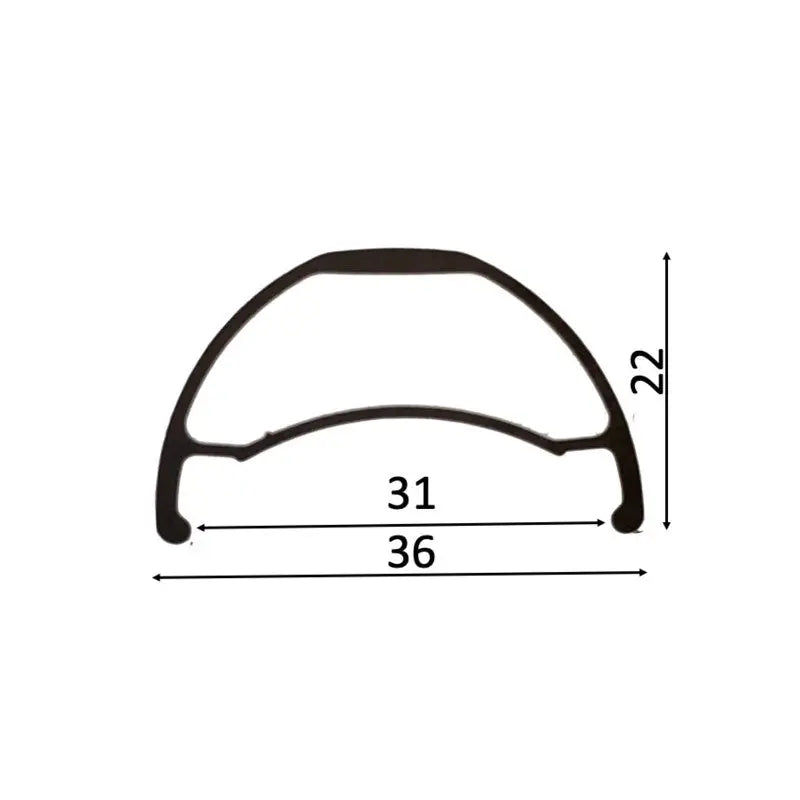 Rueda Trasera Gurpil GTR SL30 29" Boost 6 Tornillos