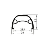Rueda Trasera Gurpil Nainer 29" Center Lock Cassette