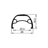 Rueda Trasera Gurpil Neu 29" 6 Tornillos Cassette