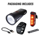 Set Aura 100 + Blaze Link Funcion Luz de Freno USB Sigma
