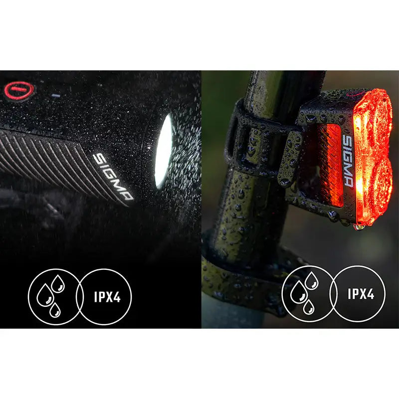 Set Buster 800 + Luz Trasera RL150 USB Sigma