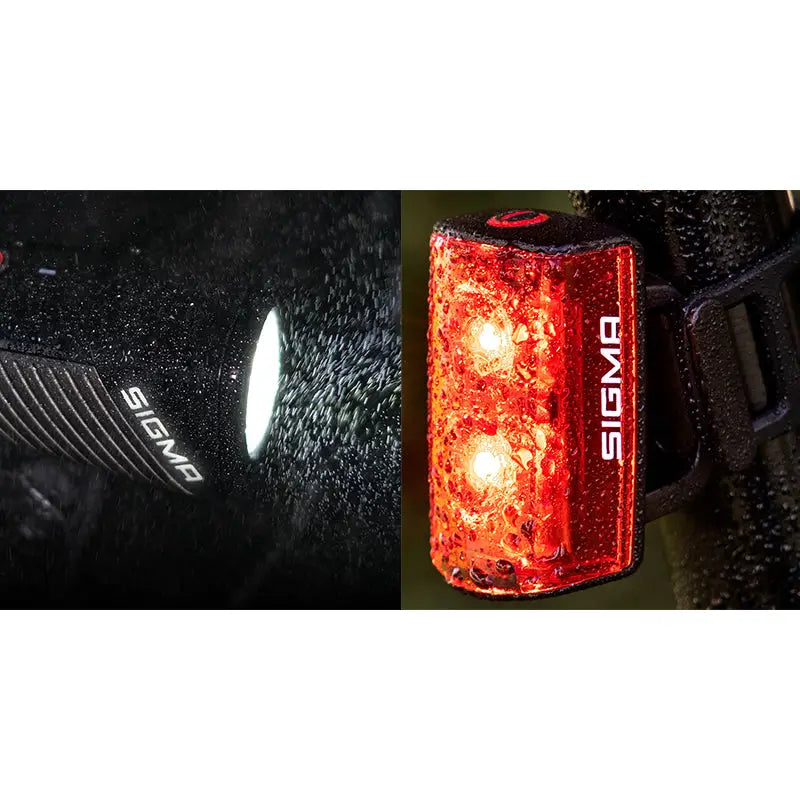 Set Buster 800 + Luz Trasera RL80 USB Sigma