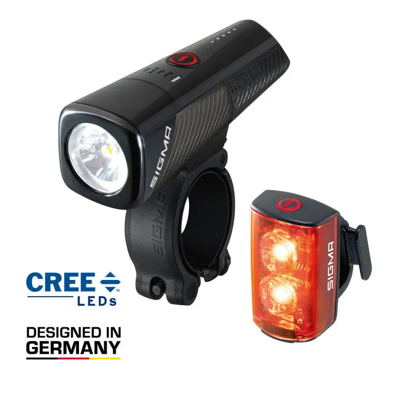 Set Buster 800 + Luz Trasera RL80 USB Sigma