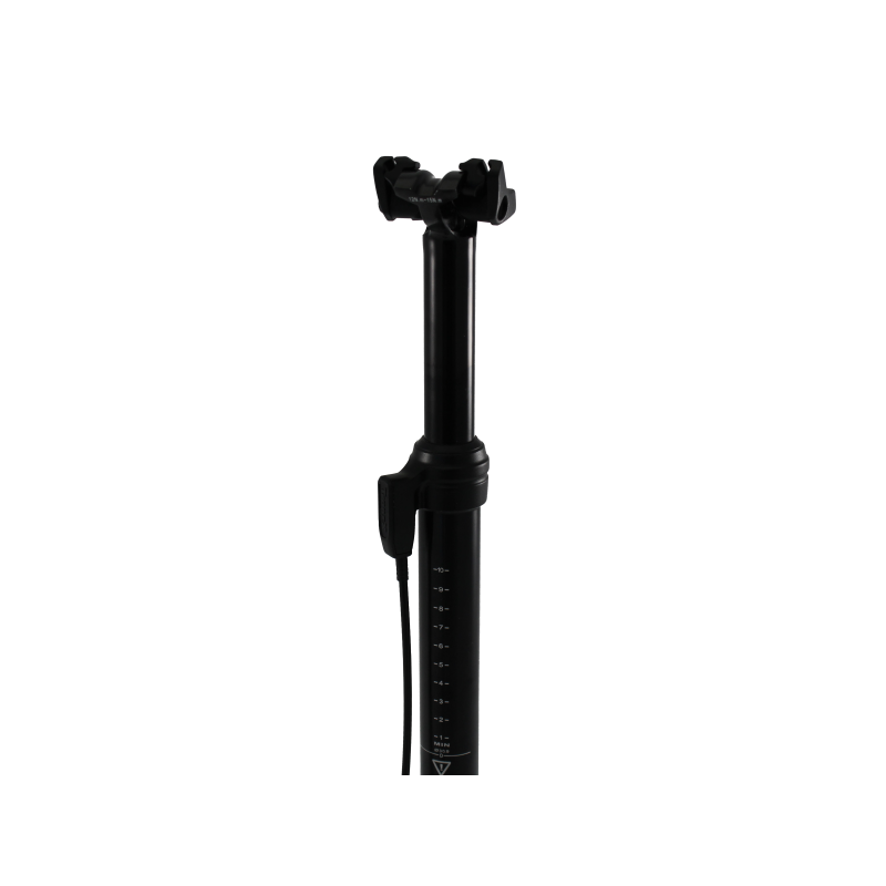 Tija Telescópica TRANZ-X Recorrido 410 Mm Cable Externo Negra