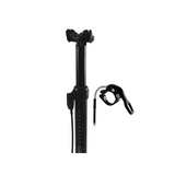 Tija Telescópica TRANZ-X Recorrido 80 Mm Cable Externo Negra