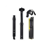 Tija Telescópica WAG Recorrido 425 Mm Cable Interno Negra